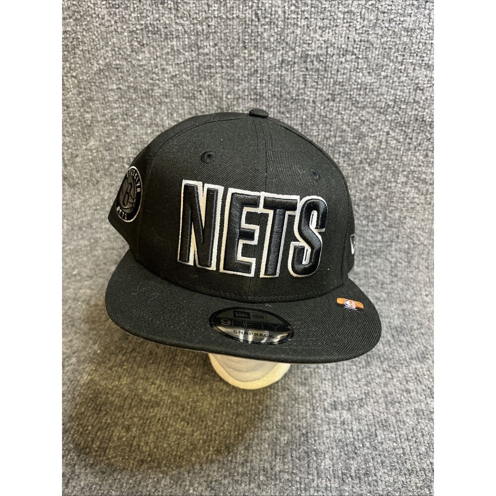 NEW ERA 9FIFTY BROOKLYN NETS NBA BLACK SNAPBACK